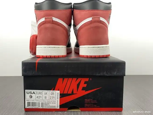 Cheap Retro 1 OG High 'Track 555088-112 Air Jordan Red' 0418